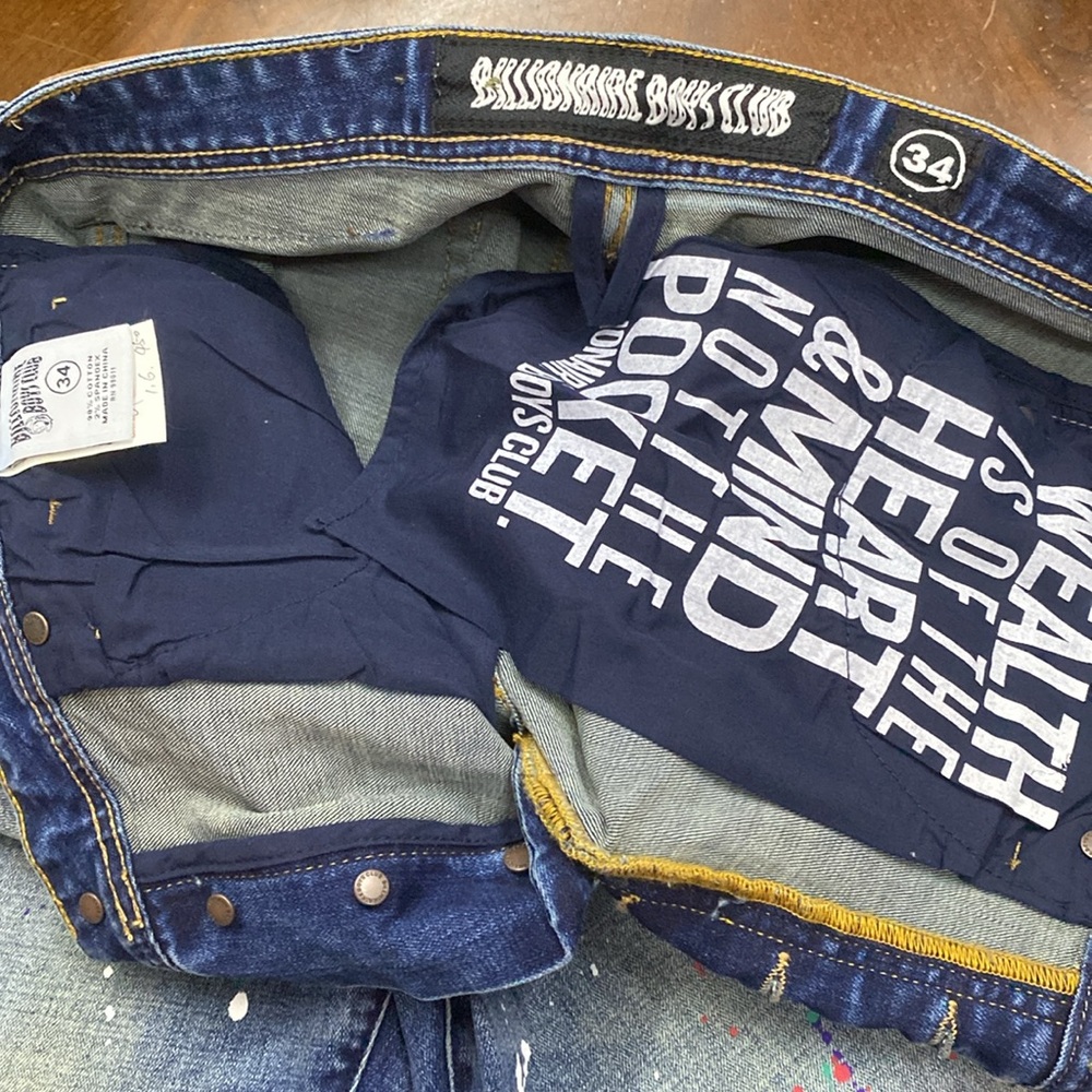 NWOT Billionaire Boys Club 1pc Jeans - Picture 7 of 10
